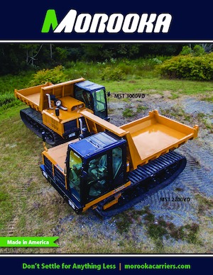 Wozidła gąsienicowe Morooka MST 300 VD