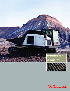 Wozidła gąsienicowe Prinoth Panther T7R