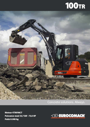 Koparki gąsienicowe Eurocomach 100 TR