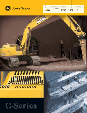 Koparki gąsienicowe John Deere Construction 120C