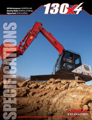 Koparki gąsienicowe Link-Belt 130 X4