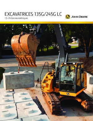 Koparki gąsienicowe John Deere Construction 135G