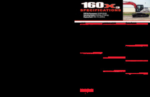 Koparki gąsienicowe Link-Belt 160 X3