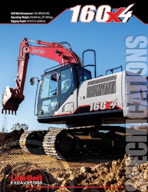 Koparki gąsienicowe Link-Belt 160 X4