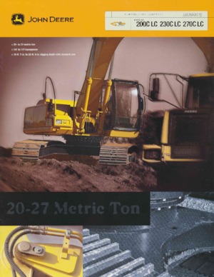 Koparki gąsienicowe John Deere Construction 200C