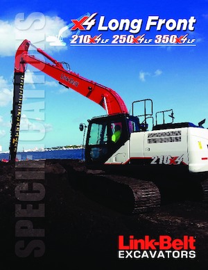 Koparki gąsienicowe Link-Belt 210 X4 Long Front 