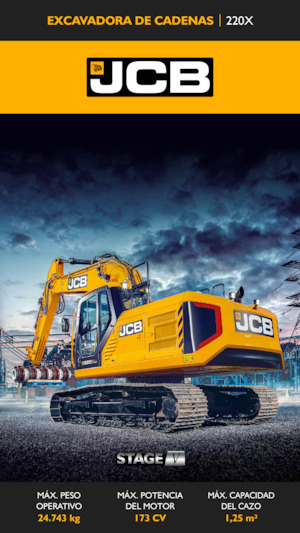Koparki gąsienicowe JCB 220X