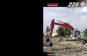 Koparki gąsienicowe Link-Belt 225 Spin Ace