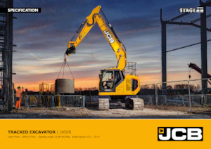 Koparki gąsienicowe JCB 245XR