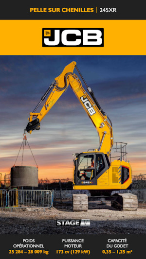 Koparki gąsienicowe JCB 245XR