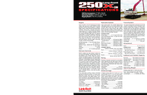 Koparki gąsienicowe Link-Belt 250 X3 Long Front