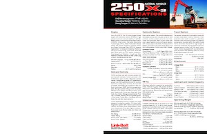 Koparki do prac przeładunkowych Link-Belt 250 X3 MH