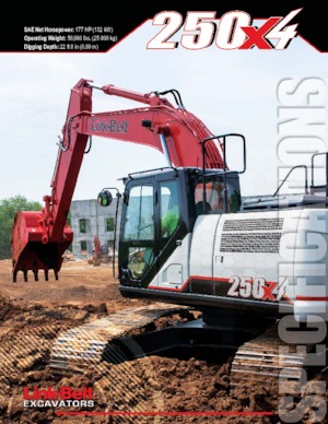 Koparki gąsienicowe Link-Belt 250 X4