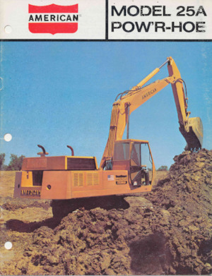 Koparki gąsienicowe American Hoist & Derrick 25A