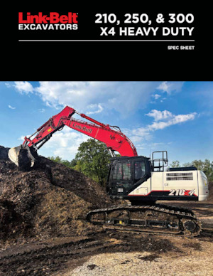 Koparki gąsienicowe Link-Belt 300 X4 Heavy Duty