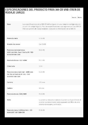 Koparki gąsienicowe Caterpillar 309CR VAB