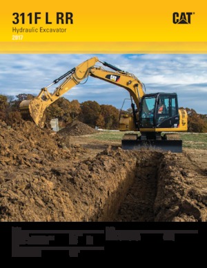 Koparki gąsienicowe Caterpillar 311F L RR
