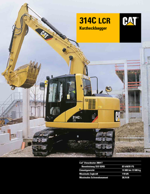 Koparki gąsienicowe Caterpillar 314C LCR