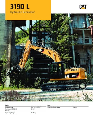 Koparki gąsienicowe Caterpillar 319D