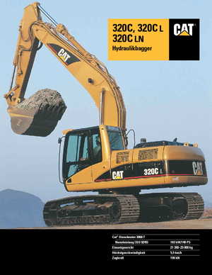 Koparki gąsienicowe Caterpillar 320 C L