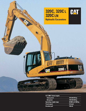 Koparki gąsienicowe Caterpillar 320 C L