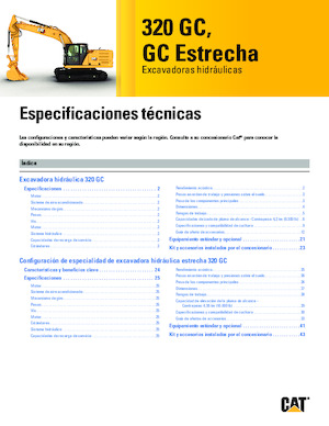 Koparki gąsienicowe Caterpillar 320GC