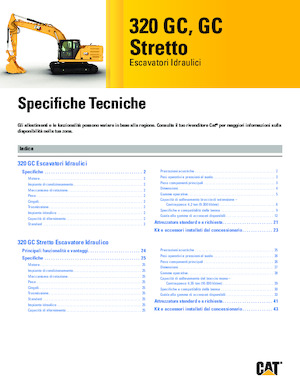 Koparki gąsienicowe Caterpillar 320GC
