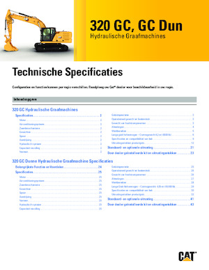 Koparki gąsienicowe Caterpillar 320GC