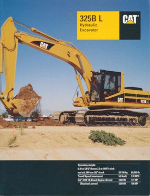 Koparki gąsienicowe Caterpillar 325B