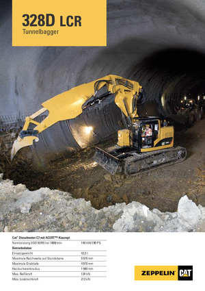 Koparki gąsienicowe Caterpillar 328D LCR