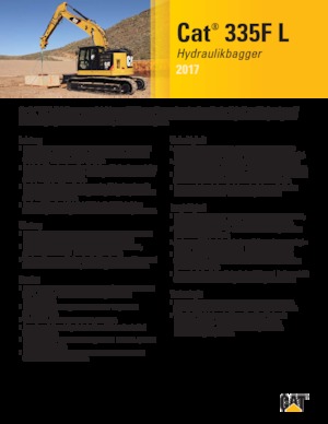 Koparki gąsienicowe Caterpillar 335F L