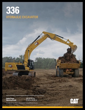 Koparki gąsienicowe Caterpillar 336
