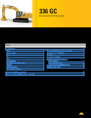 Koparki gąsienicowe Caterpillar 336 GC