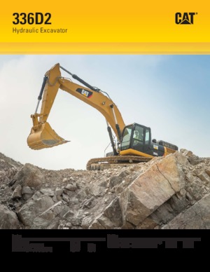 Koparki gąsienicowe Caterpillar 336D2