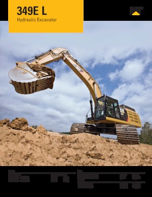 Koparki gąsienicowe Caterpillar 349E