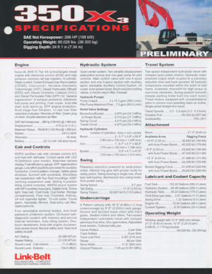 Koparki gąsienicowe Link-Belt 350 X3