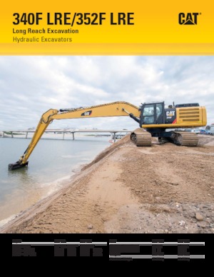 Koparki gąsienicowe Caterpillar 352F LRE