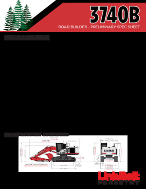 Koparki gąsienicowe Link-Belt 3740B PH