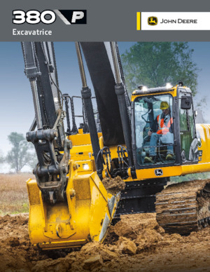 Koparki gąsienicowe John Deere Construction 380 P