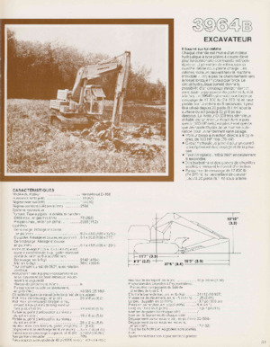 Koparki gąsienicowe International Harvester 3964B