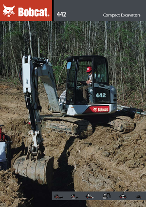 Koparki gąsienicowe Bobcat 442