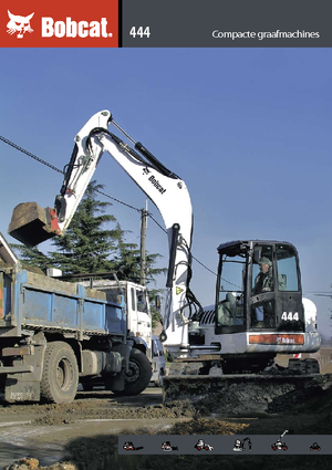 Koparki gąsienicowe Bobcat 444