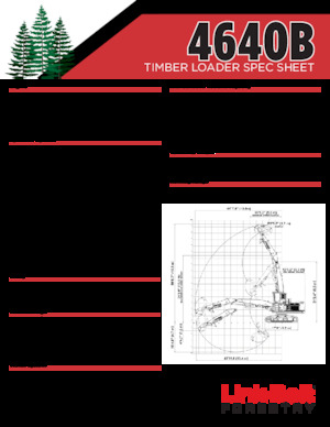 Koparki gąsienicowe Link-Belt 4640B TL