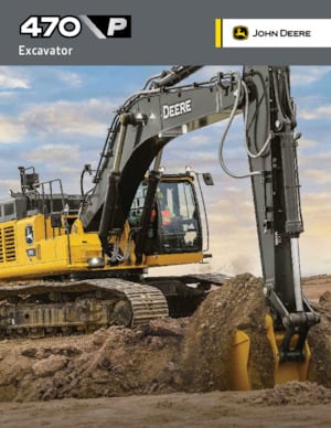 Koparki gąsienicowe John Deere Construction 470 P