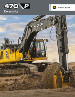 Koparki gąsienicowe John Deere Construction 470 P