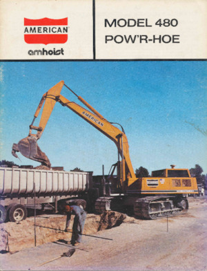 Koparki gąsienicowe American Hoist & Derrick 480