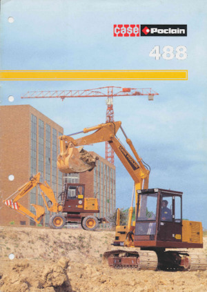 Koparki gąsienicowe Case Poclain 488 CL