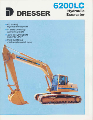 Koparki gąsienicowe Dresser 6200LC