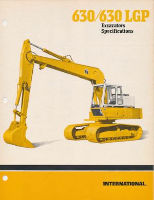 Koparki gąsienicowe International Harvester 630