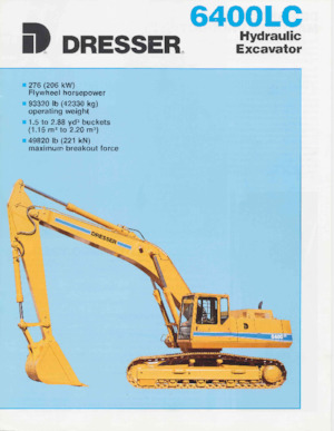 Koparki gąsienicowe Dresser 6400LC
